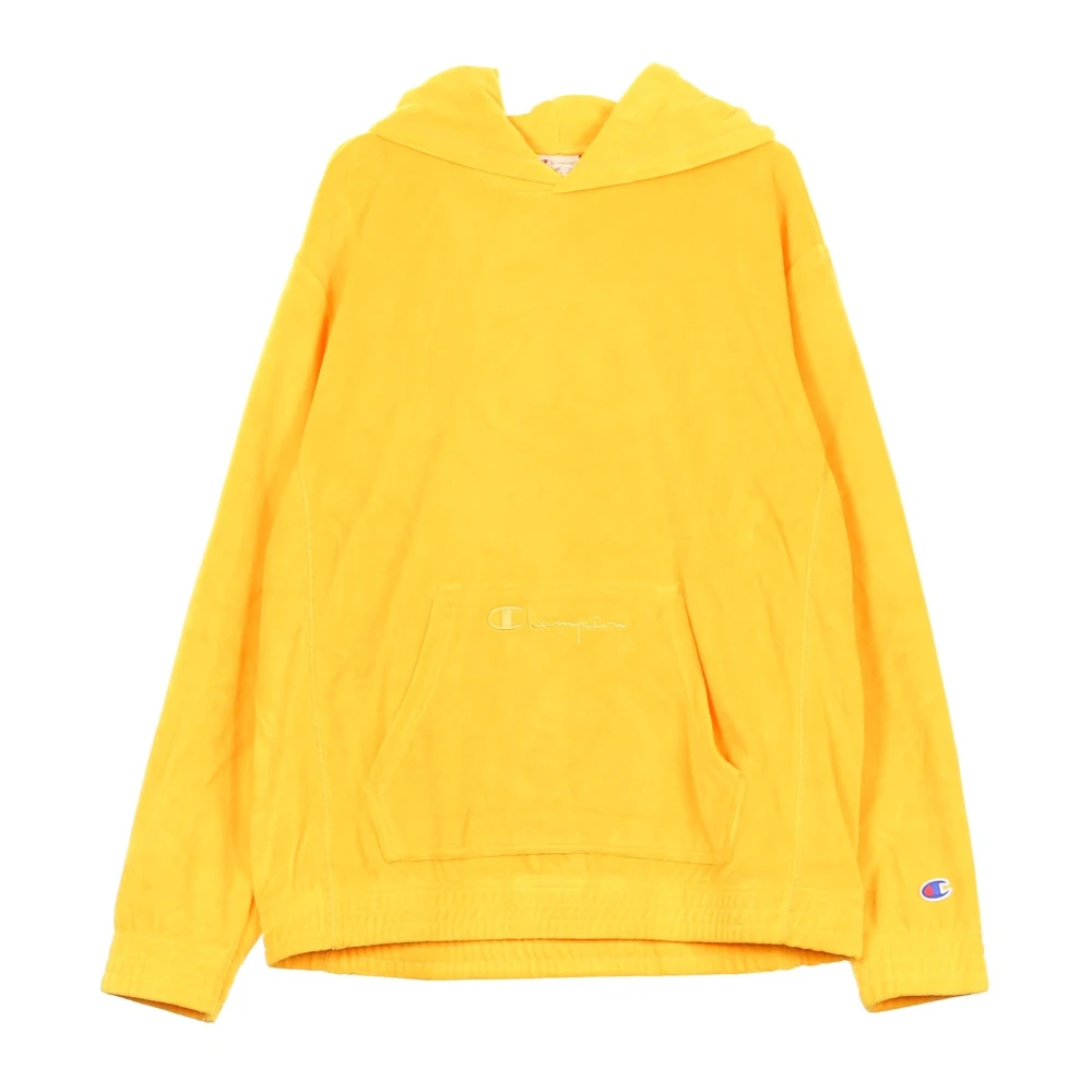 Champion Gele Hoodie voor Mannen Yellow Heren