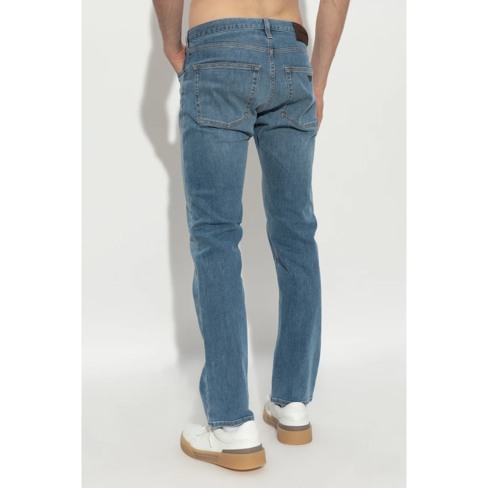 Emporio Armani J45 regular fit jeans Blue Heren