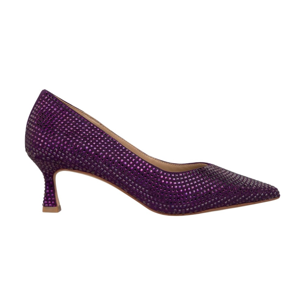 Plum kitten heel shoes hotsell