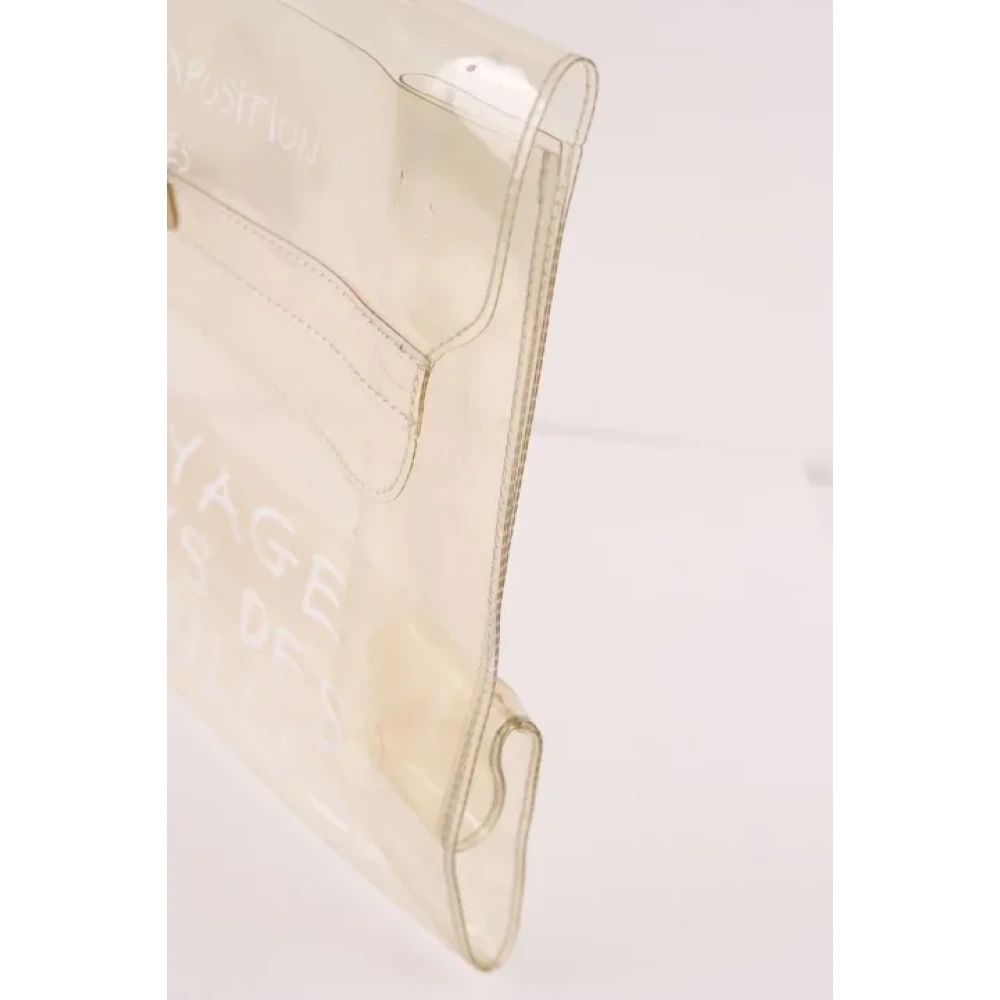 Hermès Vintage Pre-owned Plastic handbags White Dames