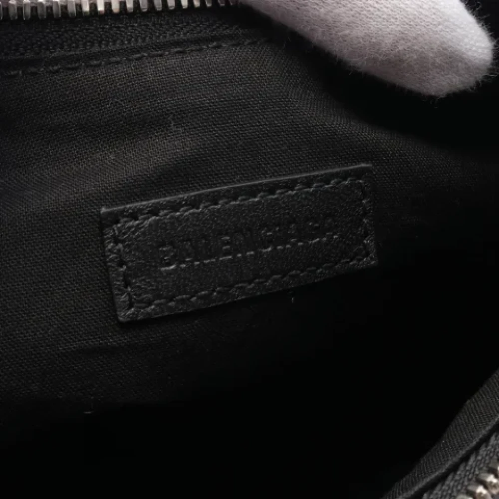 Balenciaga Vintage Pre-owned Leather balenciaga-bags Black Dames