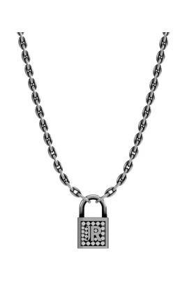 Hänglås halsband med logotyp