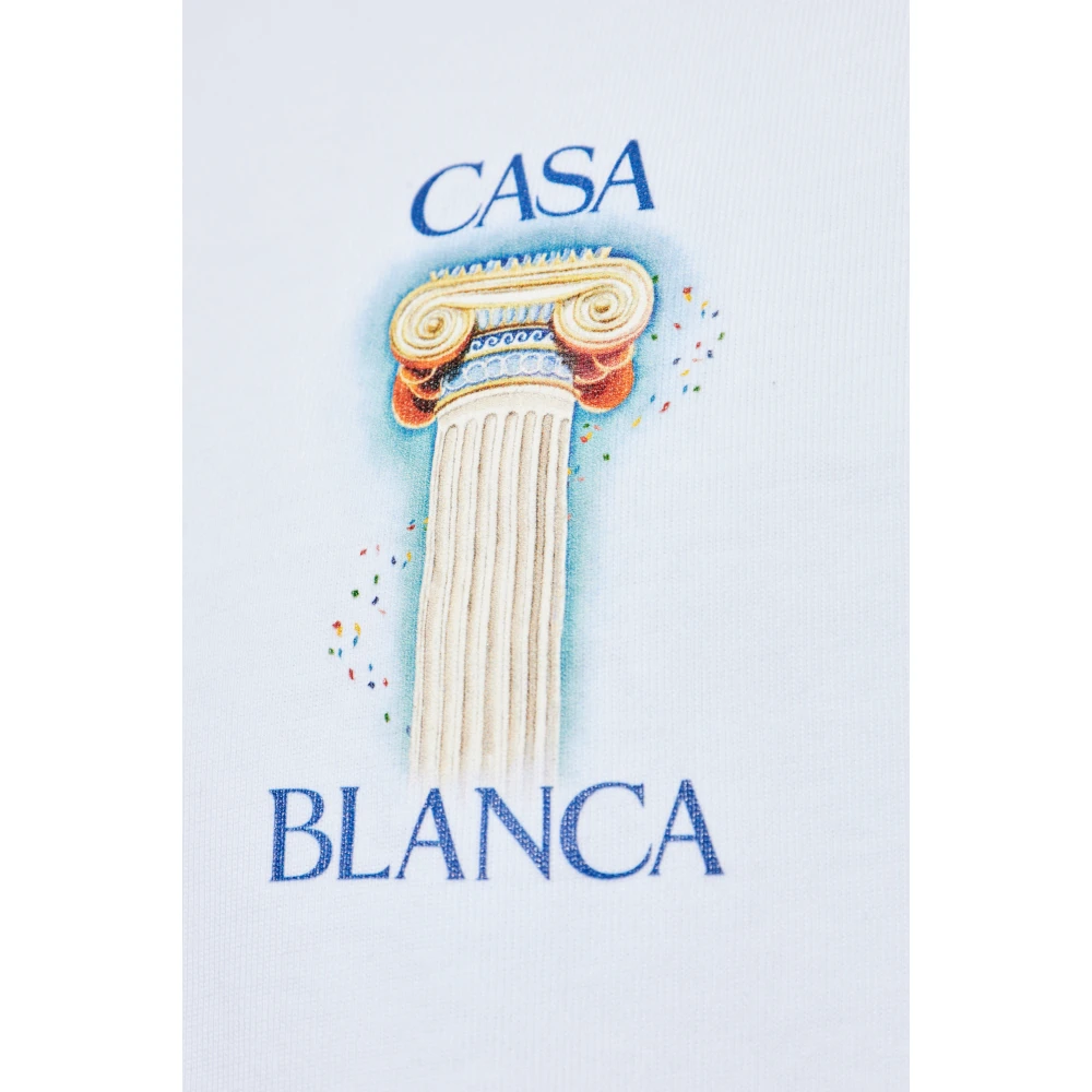 Casablanca T-shirt met logo White Heren