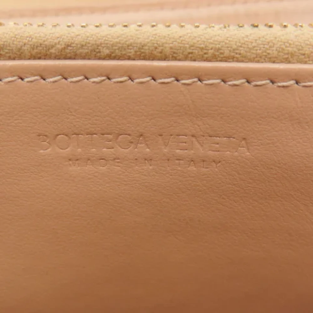 Bottega Veneta Vintage Pre-owned Leather wallets Brown Dames