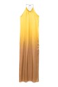 robe-maxi-doree-a-col-halterneck