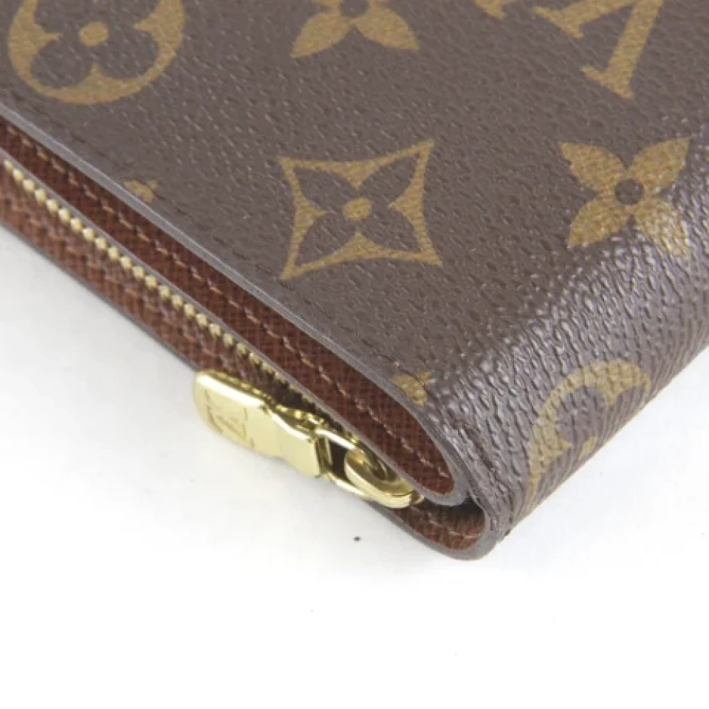 Louis Vuitton Vintage Pre-owned Canvas wallets Brown Dames
