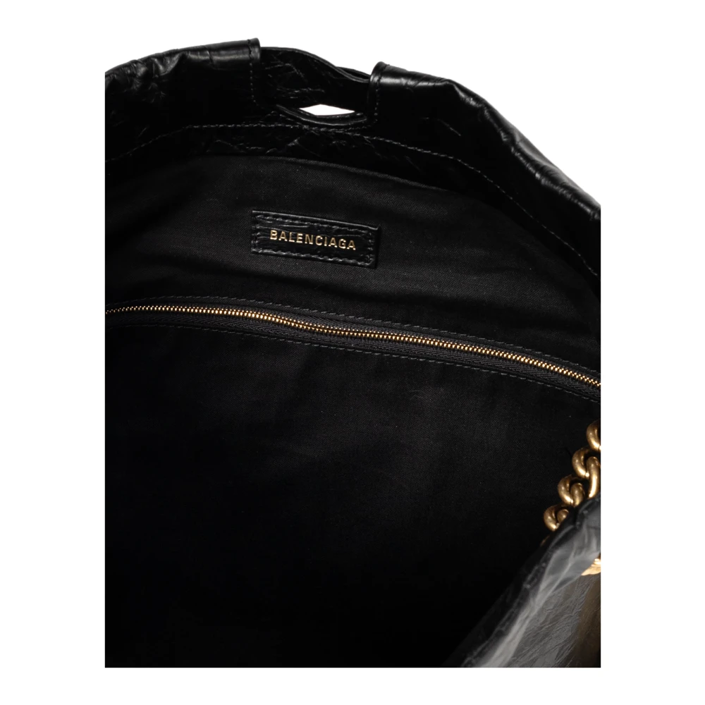 Balenciaga Crush Medium Shopper Tas Black Dames