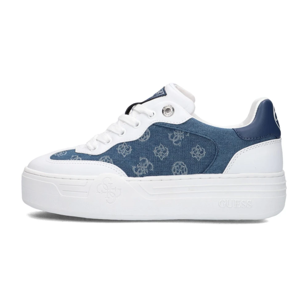 Guess Blauwe Swole2 Sneakers voor Vrouwen Dames Schoenen