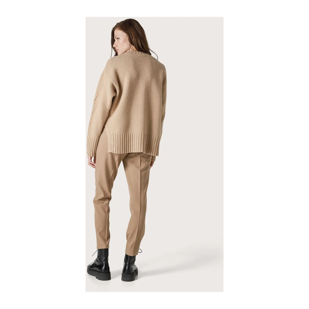 Seventy Reguliere chino broek voor eigentijdse vrouwen Brown Dames