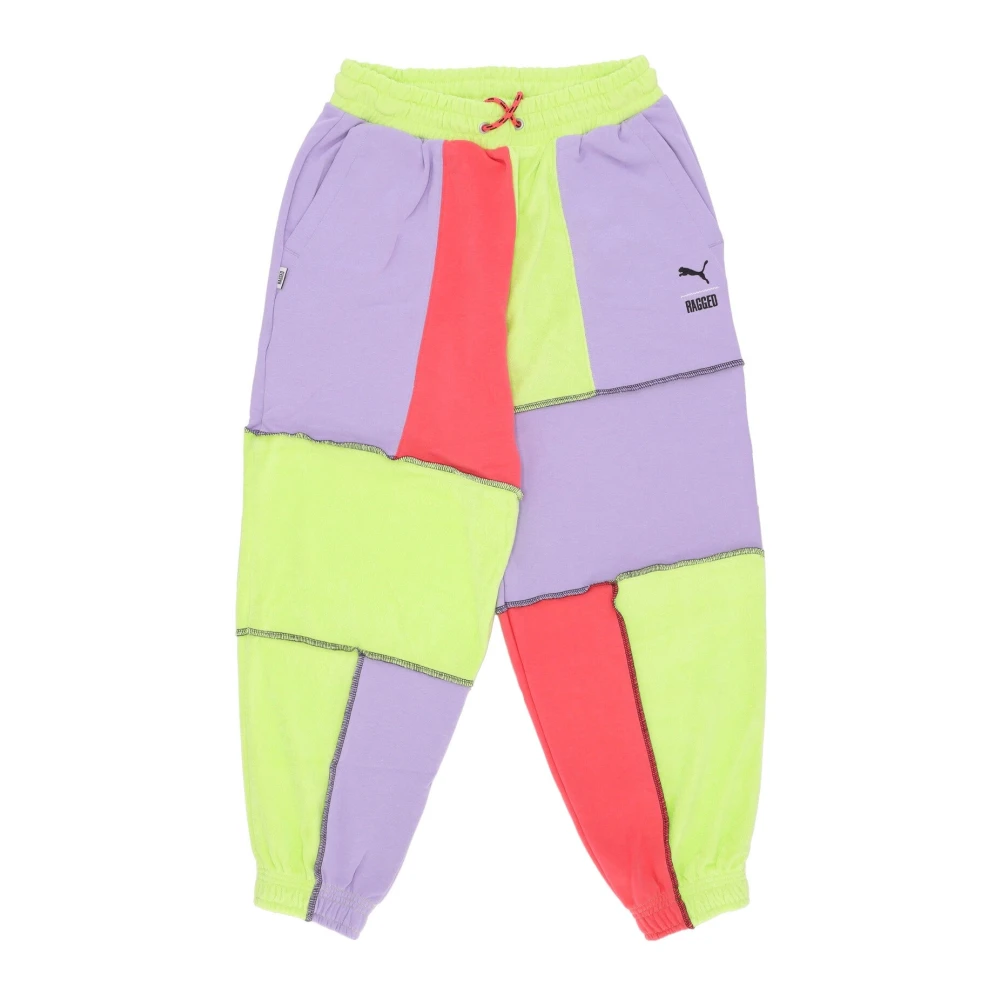 Puma Lichtgewicht trainingsbroek losse pasvorm Multicolor Dames