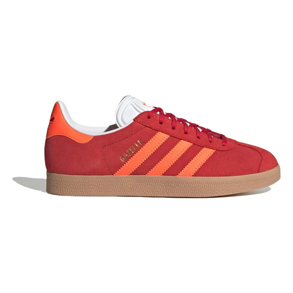 Adidas Gazelle Sneakers Red, Dam