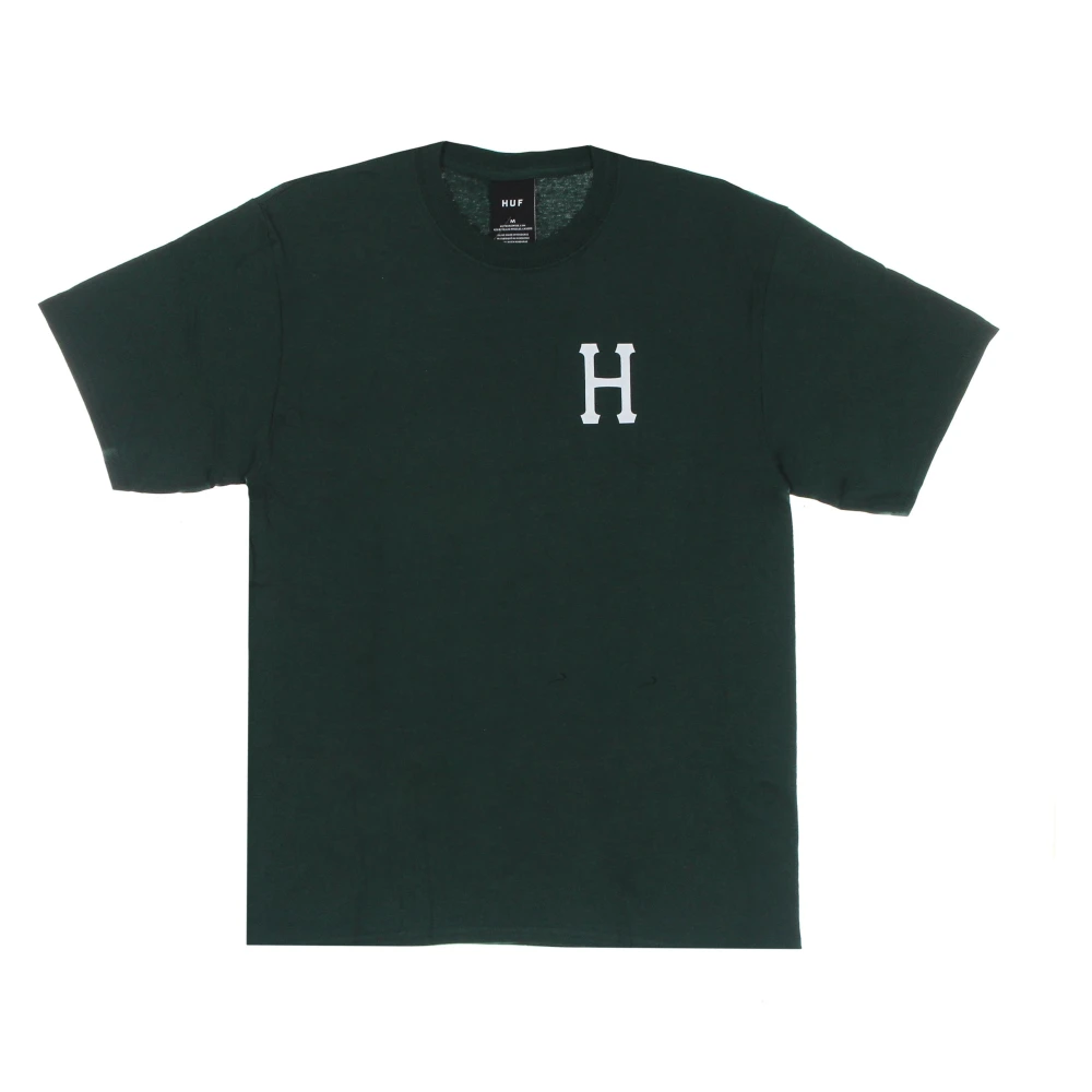 HUF Donkergroene Klassieke Heren T-shirt Green Heren