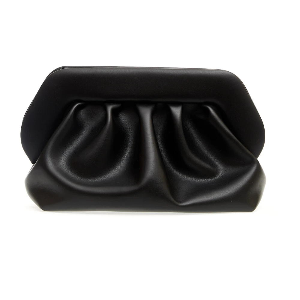 Themoirè Women's Black Bags Clutches Nero Ss24