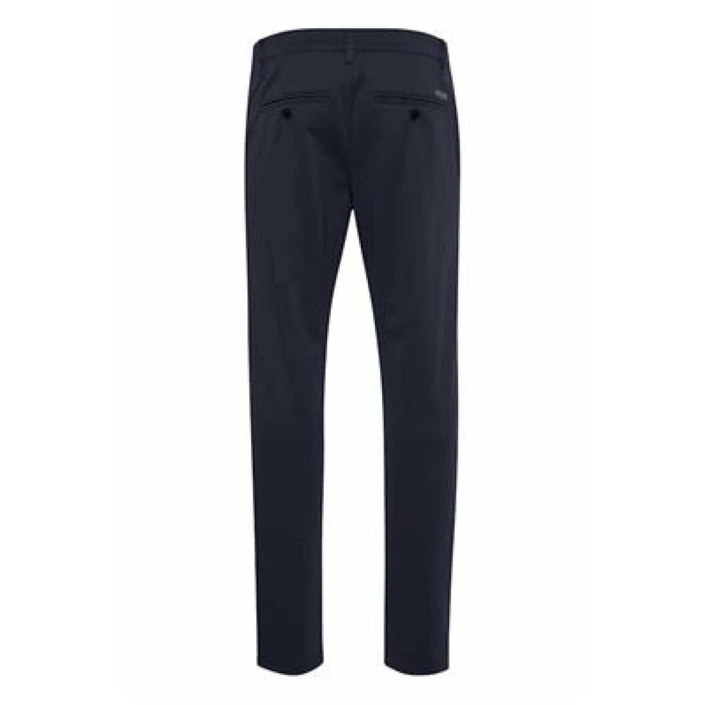 Blend Regular Fit Chino Broek Blue Heren