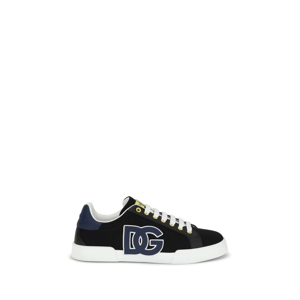 Dolce & Gabbana Herren Schwarz Schuhe, K, 41 Eugröße: