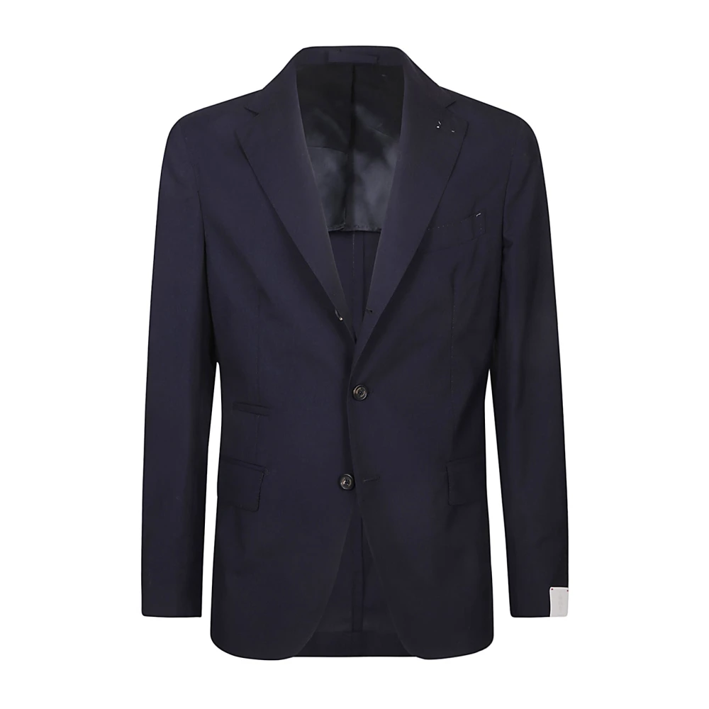 Eleventy Herren Blau Jacken, 4XLgröße: