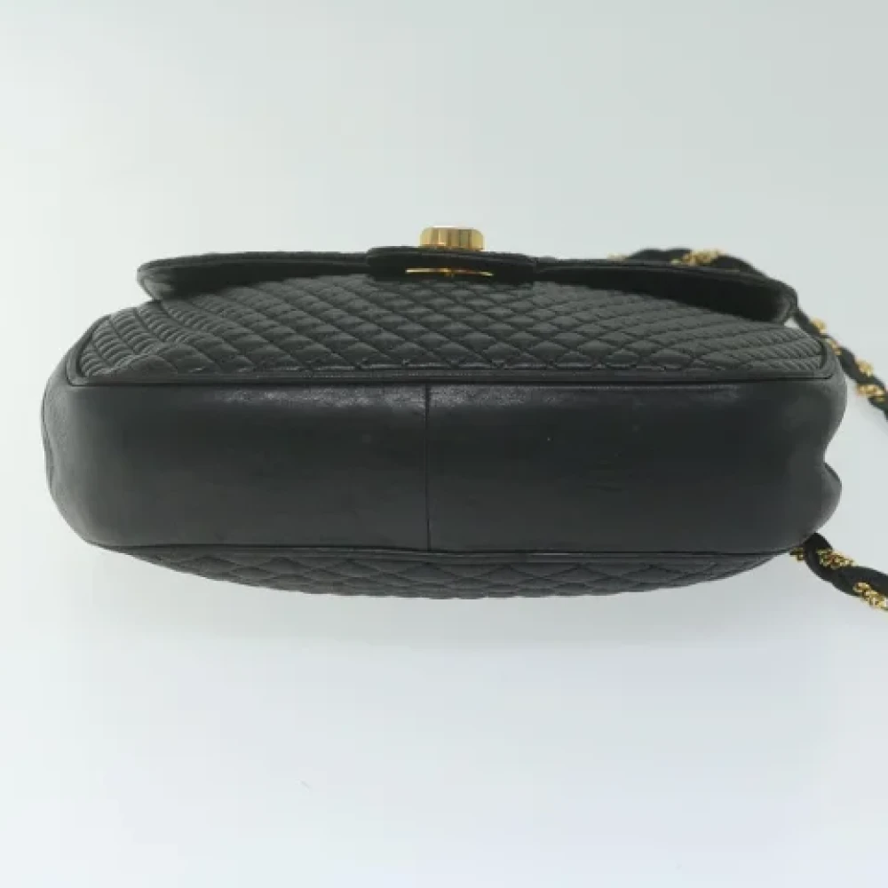 Bally Pre-owned Leather shoulder-bags Black Dames