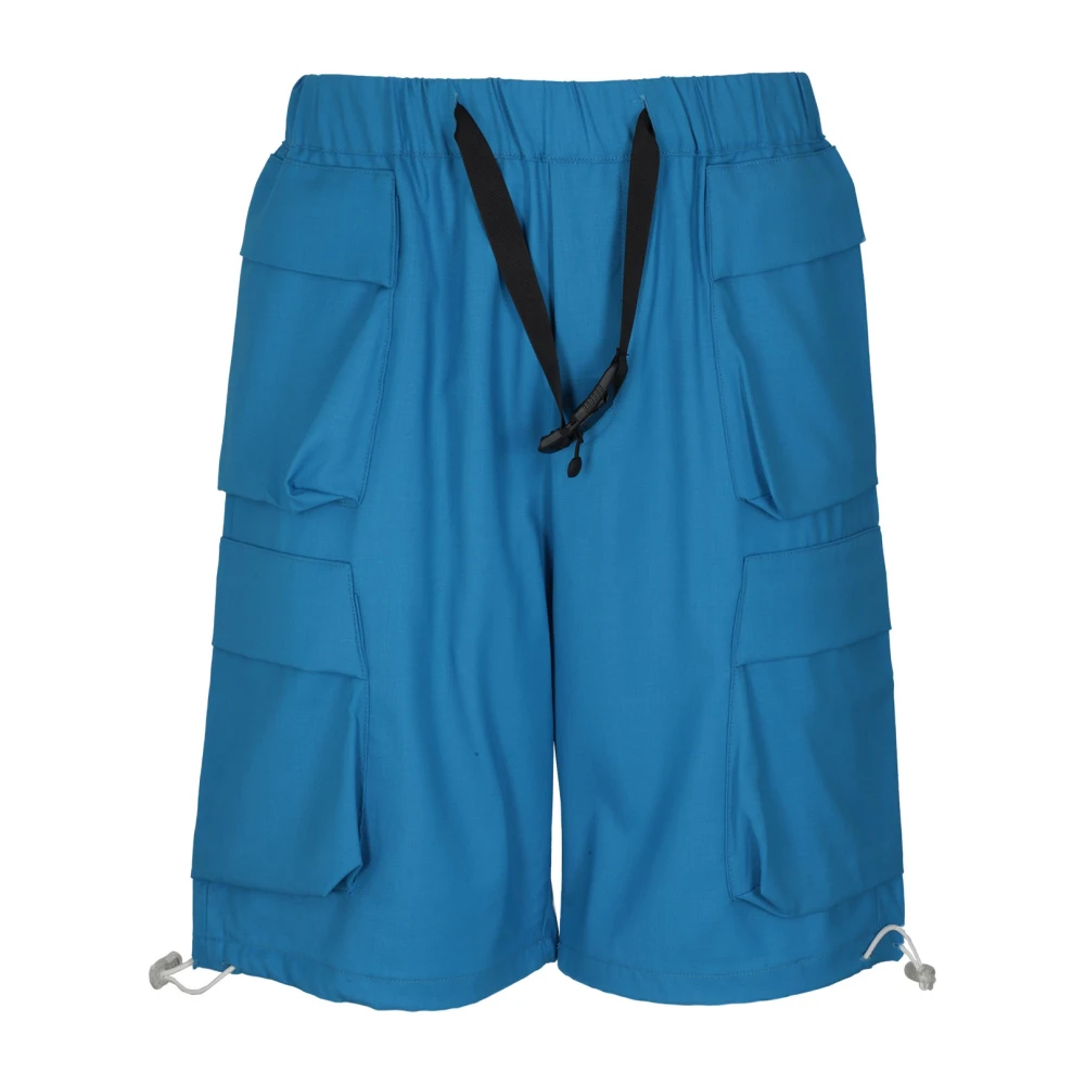 Bonsai Cargo Fit Shorts Blue Heren