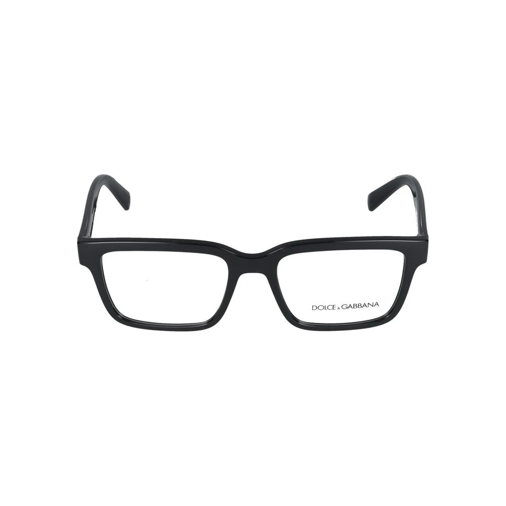 Dolce & Gabbana Men's Black Glasses, 53 Mm, Stylish Eyeglasses In