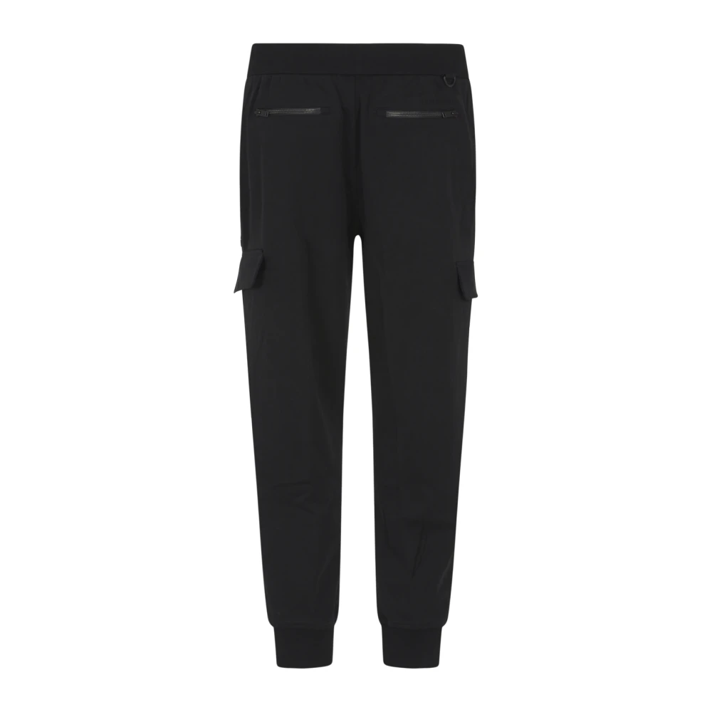 Moose Knuckles Zwarte Cargo Broek Stijlvol Model Black Heren