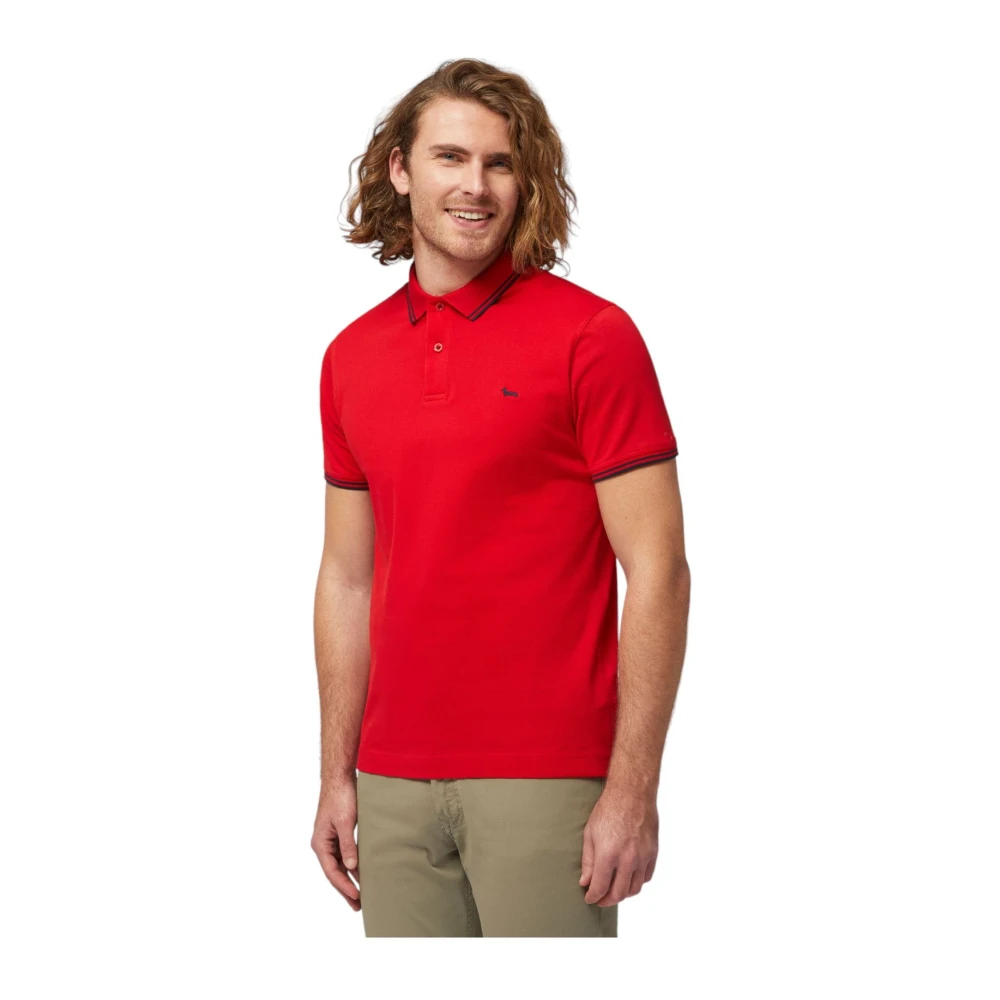 Harmont & Blaine Polo Korte Mouw Red Heren