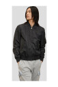 bomber-noir-avec-bordures-cotelees