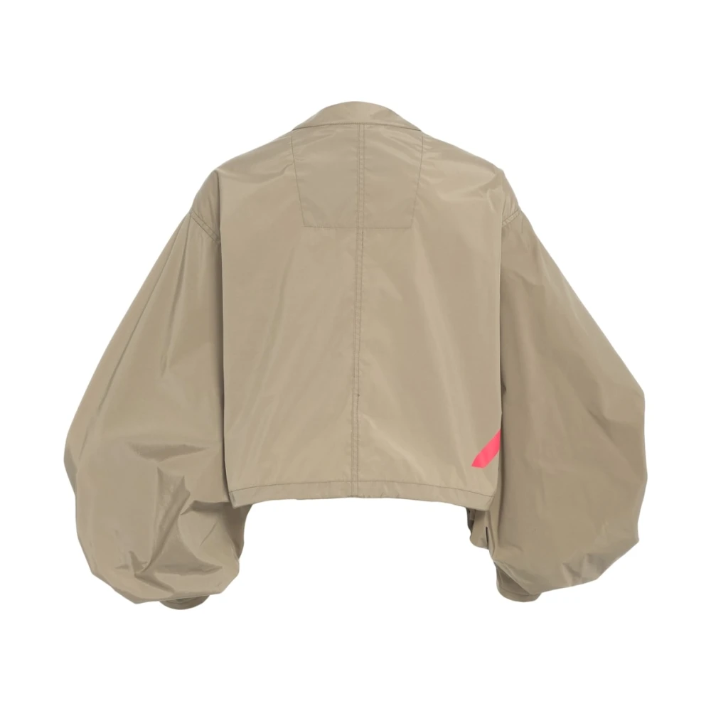 Afterlabel Groene Cropped Bomberjack Ss25 Green Dames