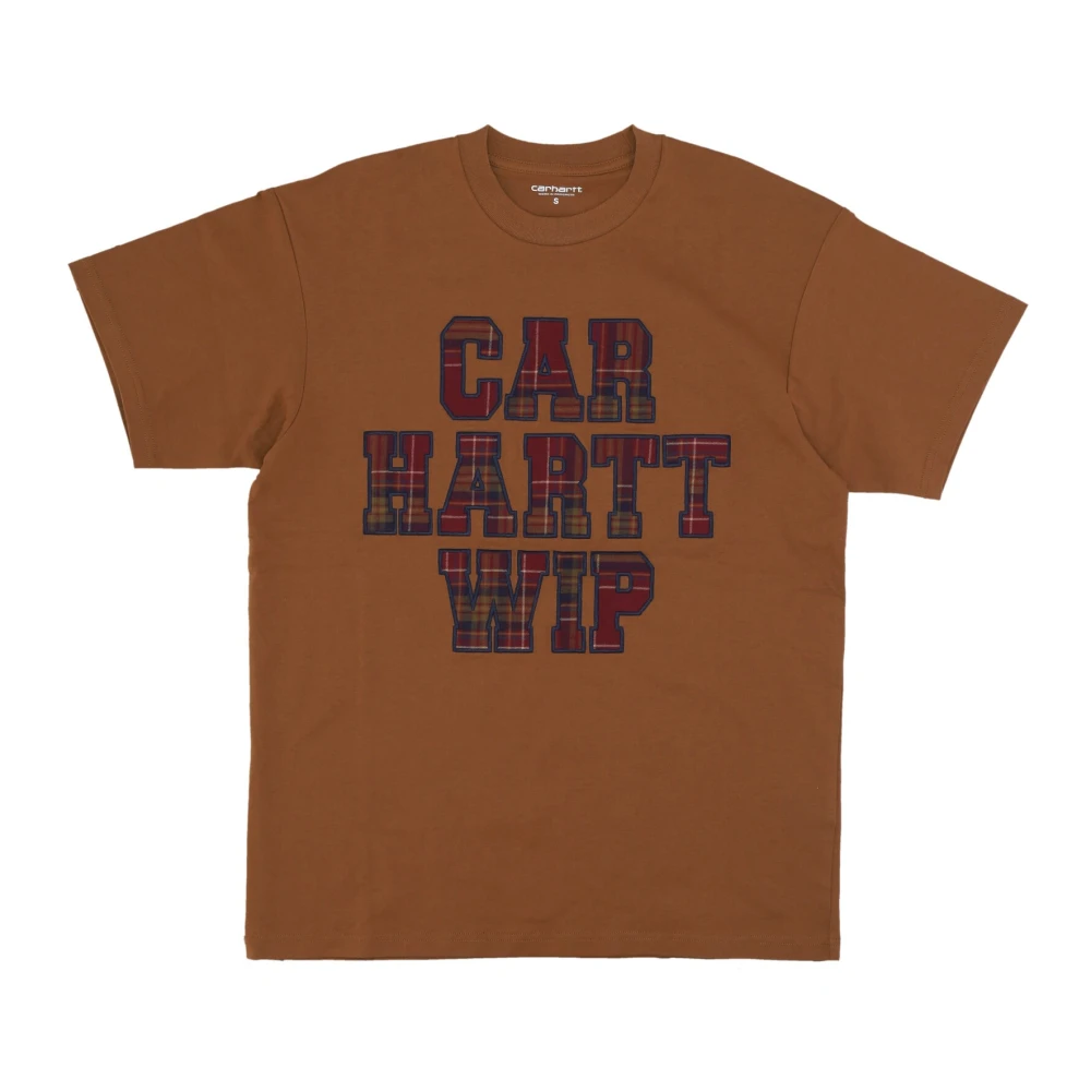 Carhartt WIP Bruine Wiles Tee Streetwear Shirt Brown Heren