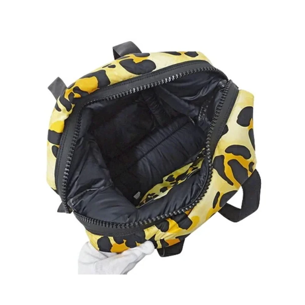 Moncler Pre-owned Fabric shoulder-bags Yellow Dames