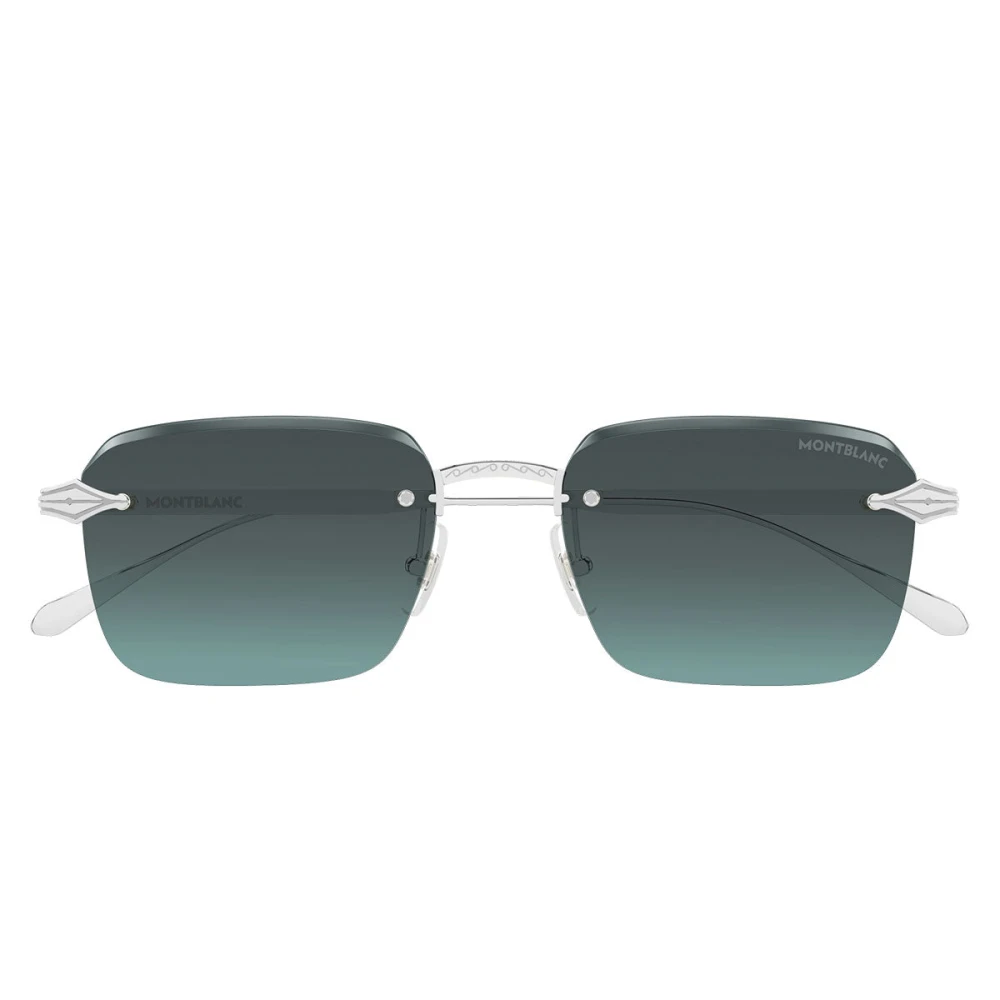 Montblanc Unisex Gray Mb0456s Sunglasses - Sunglasses - 54 Mm - Accessories
