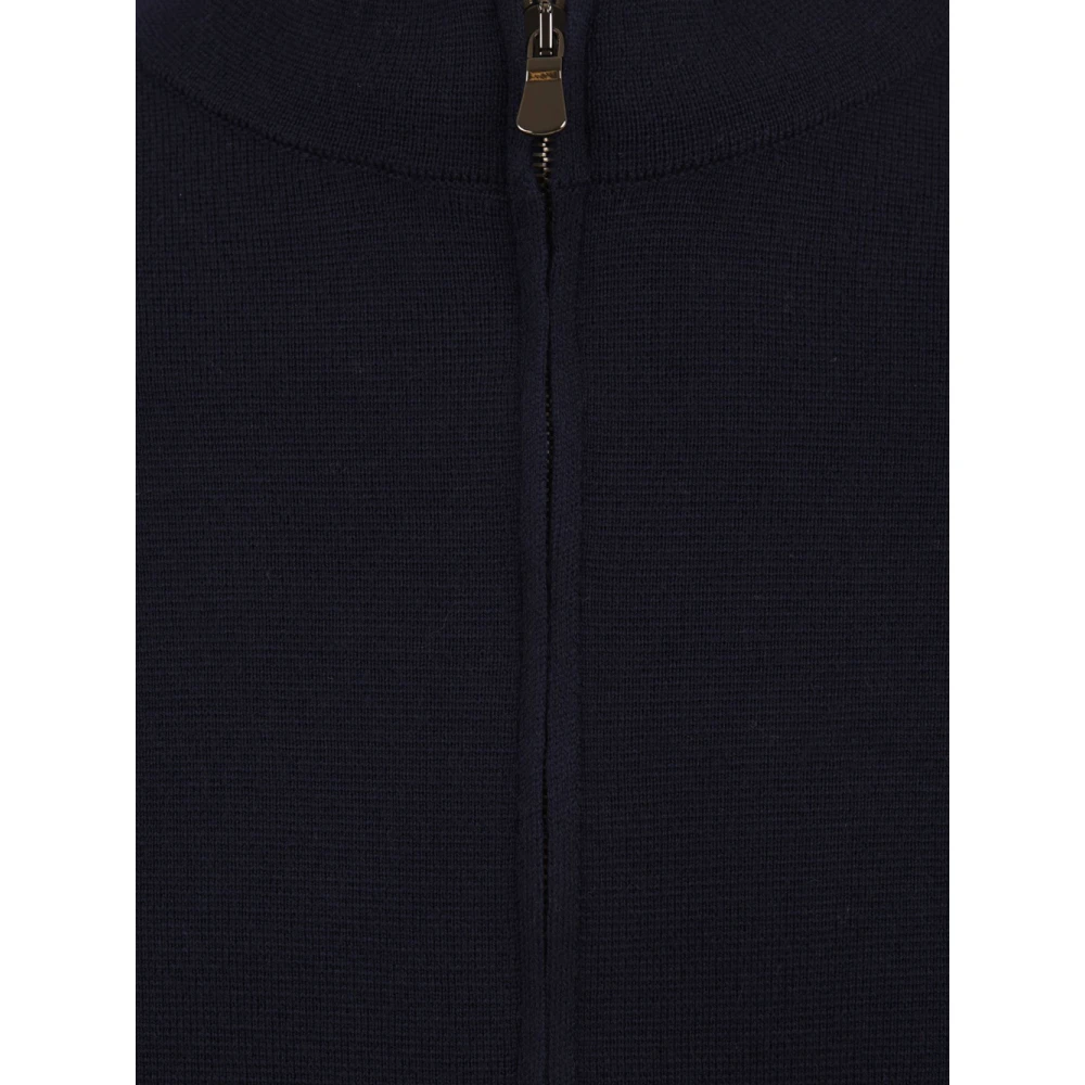 Filippo De Laurentiis Blauwe Sweaters voor Mannen Blue Heren