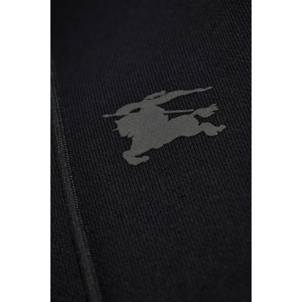 Burberry Sweatshirt met logo Black Heren