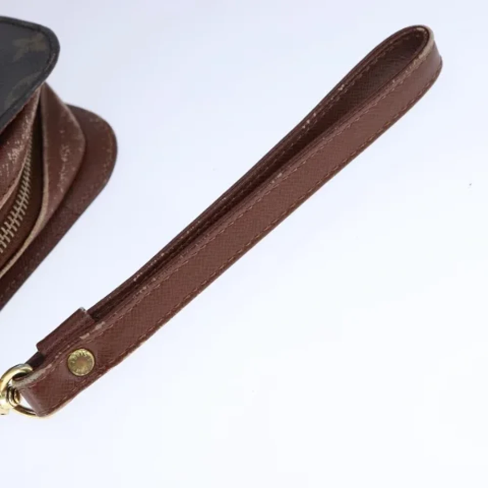 Louis Vuitton Vintage Pre-owned Canvas clutches Brown Dames