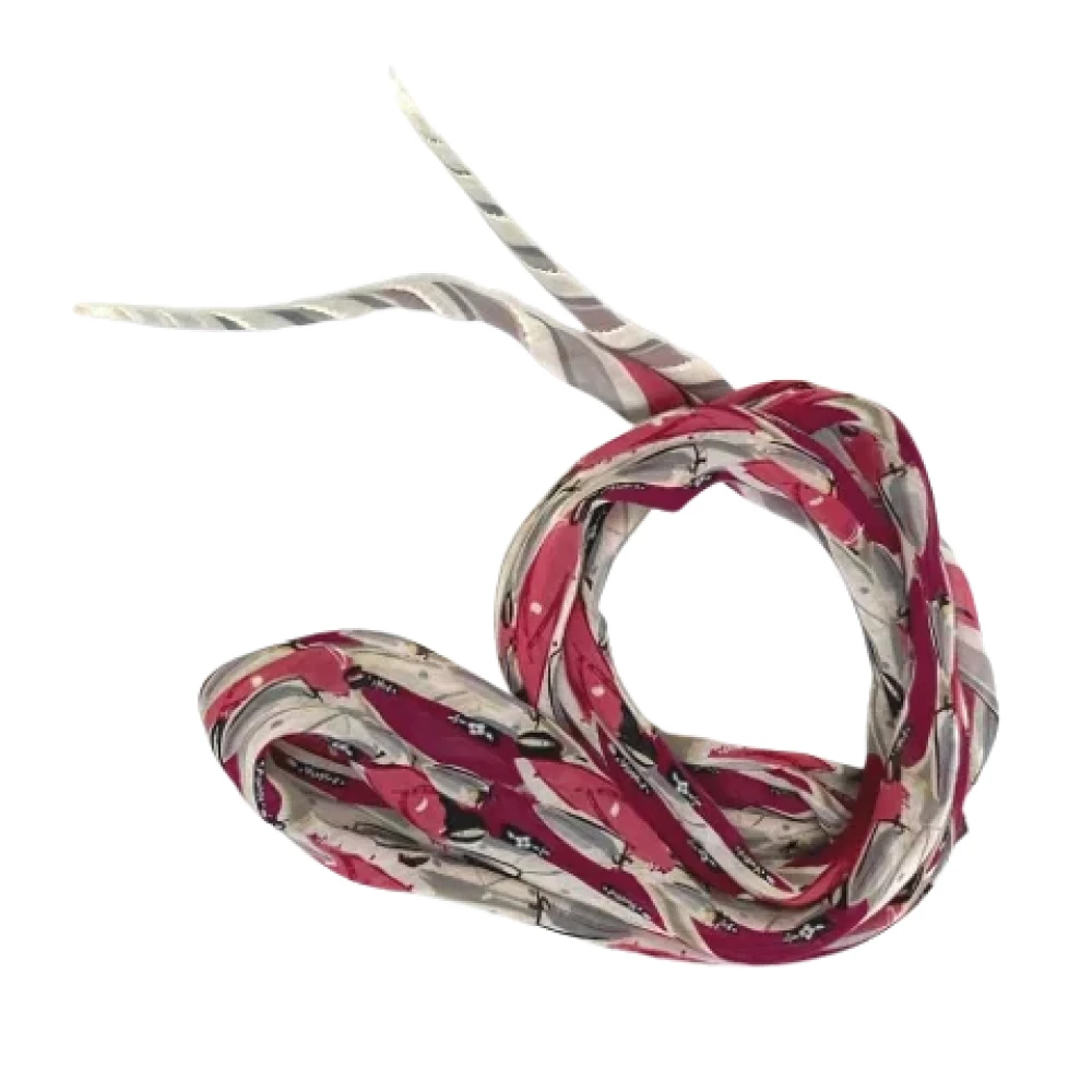 Louis Vuitton Vintage Pre-owned Cotton scarves Multicolor Dames