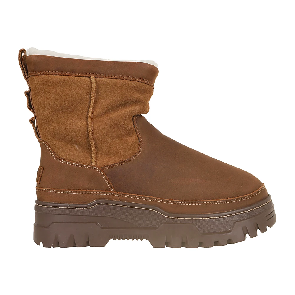 Ugg Klassieke Mini Dipper Puffer Jas Brown Heren