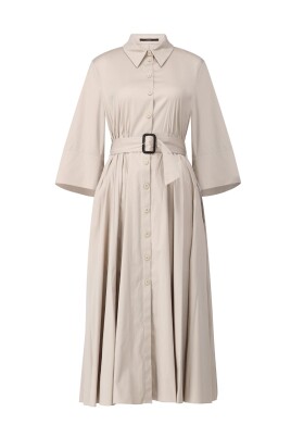 robe-chemise-ceinturee