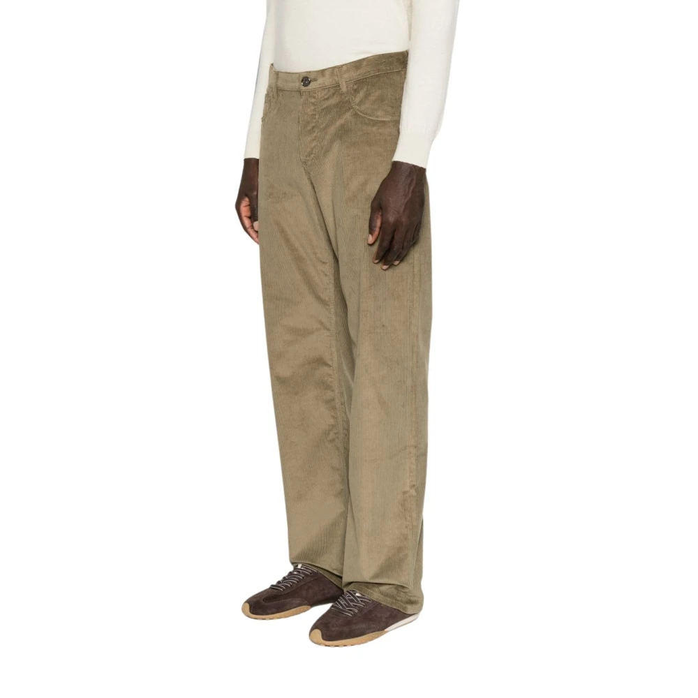 Etro Straight Trousers - Male - Straight Trousers - Brown - W33 - Trousers