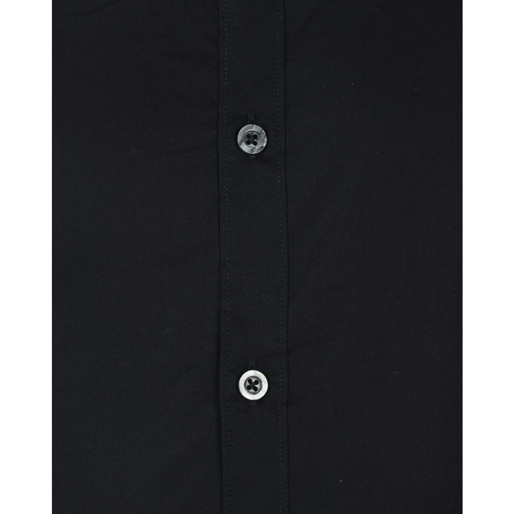 Daniele Alessandrini Basis Polo Kraag Shirt Black Heren