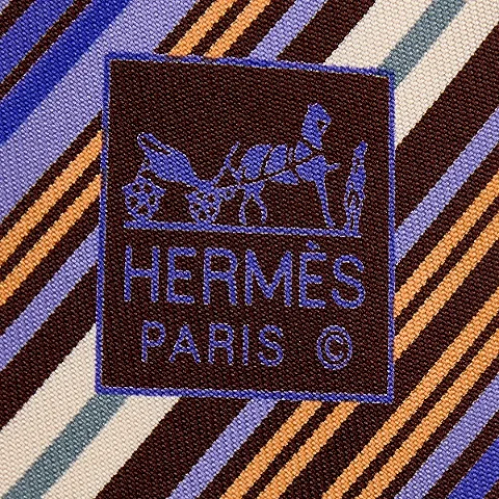 Hermès Vintage Pre-owned Silk tops Multicolor Heren