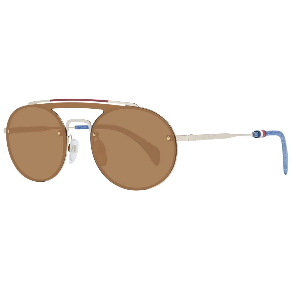 Tommy Hilfiger Women's Gold Sunglasses Aviator Style