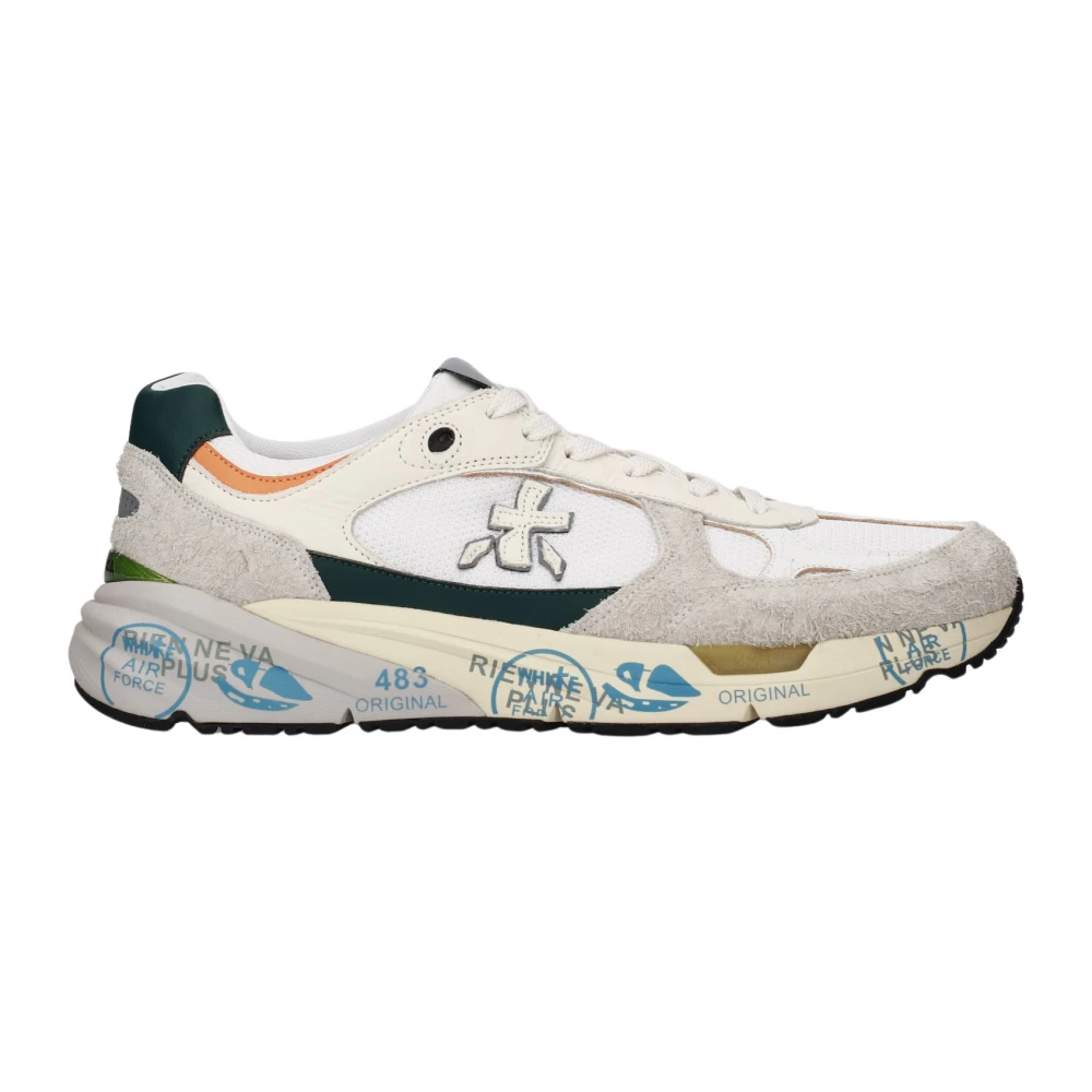 Premiata Men's Multicolor Sneakers, 7 Uk, Mase 25 Trainers