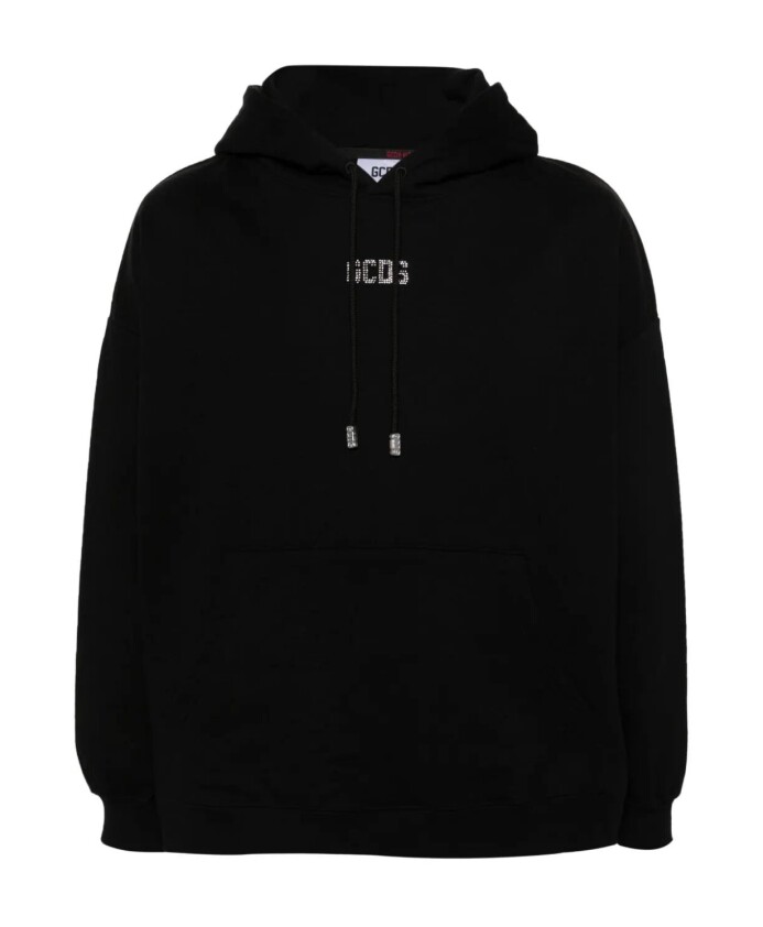 sweat-a-capuche-logo-bling-noir