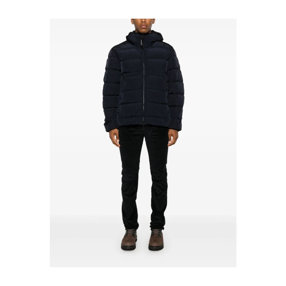 C.P. Company Blauwe Jas voor Mannen Blue Heren