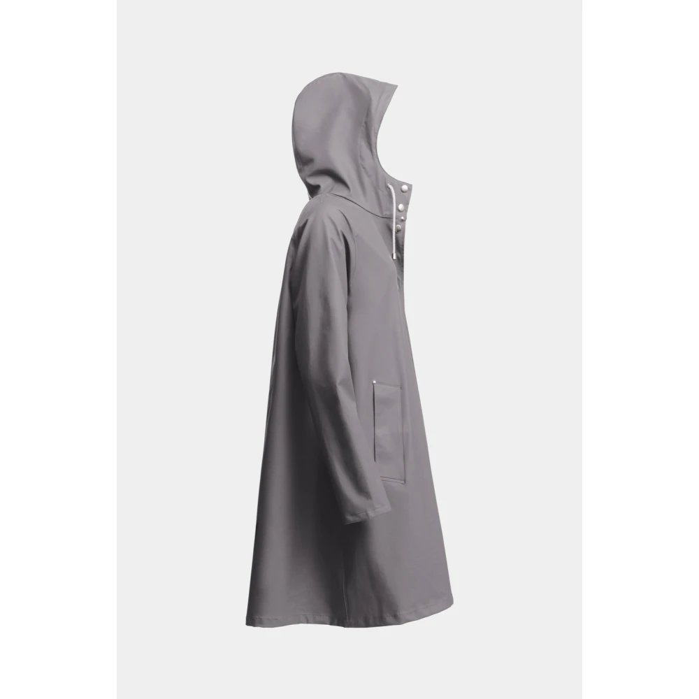 Stutterheim A-Lijn Waterdichte Regenjas voor Vrouwen Gray Dames