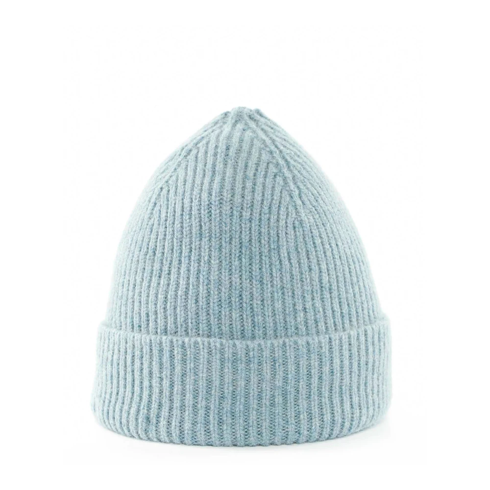 Le bonnet Pluizige Gebreide Muts Green Heren