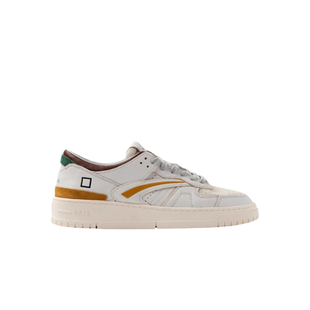 D.a.t.e. Uomo Bianco Scarpe, 44 Eu, New,
