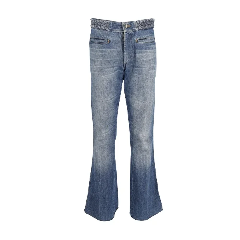 Yves Saint Laurent Vintage Pre-owned Bomull jeans Blue, Herr