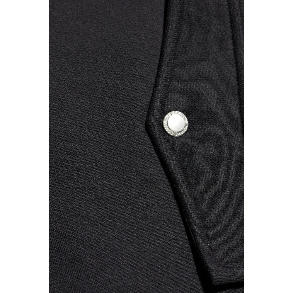 Comme des Garçons Katoenen hoodie Black Heren
