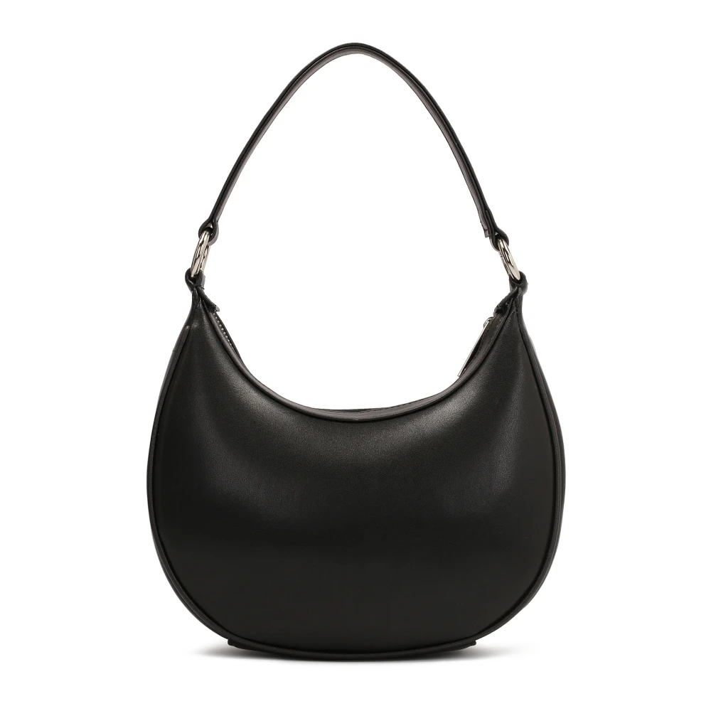Kazar Studio Kleine schoudertas met metalen kwastjes Black Dames