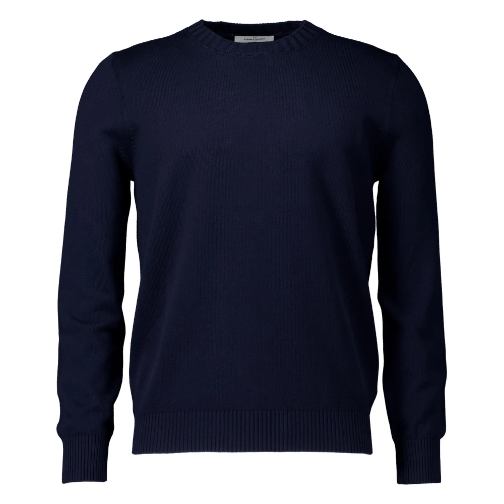 Gran Sasso Donkerblauwe Trui Blue Heren